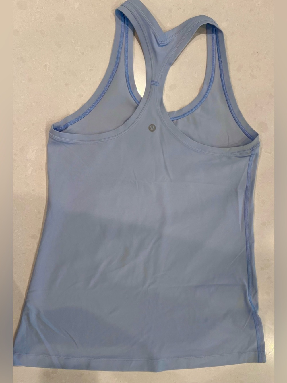 lululemon athletica Light Blue Racerback Tank Top